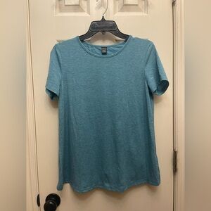 New AS blue diagonal back shirt size 4 AS Droimp